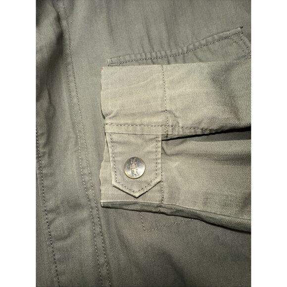 Men Military Jacket extra large by Levi's inspired Green collar hoody VTG - Picture 6 of 11